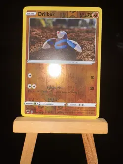 DRILBUR - 91/185 Vivid Voltage NM - Reverse Holo Common - Pokemon TCG Card - Image 4
