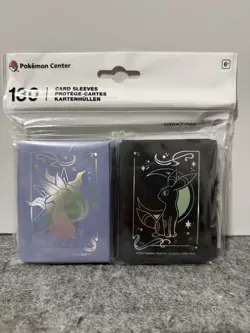 Celestial Espeon & Umbreon Card Sleeves (x130) - Pokemon Center - Brand New - Image 1
