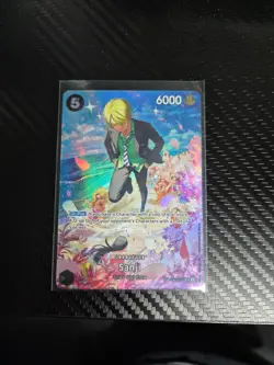 Sanji ST14-003 OP10 Royal Blood SP Full Art One Piece Card Game English - Image 1