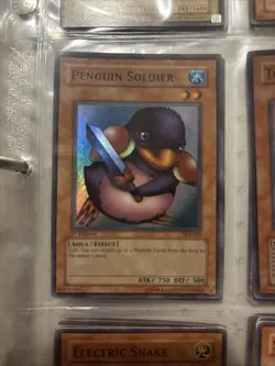 Penguin Soldier, Konami, 1996, #SDJ-022, Yu-Gi-Oh Trading Card - Image 1
