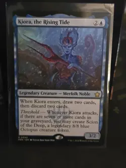 Kiora, the Rising Tide Foundations Regular Card #45 MTG FDN - Image 1