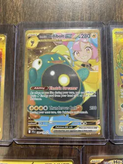 Pokemon TCG - Gold Card Lot of 11 Cards - Scarlet and Violet Era - All NM! - Image 5