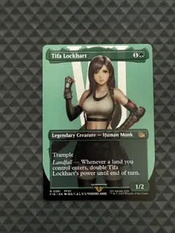 MTG Tifa Lockhart #0391 Borderless Rare FINAL FANTASY (FIN) - Image 1