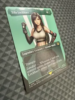 MTG Tifa Lockhart #0391 Borderless Rare FINAL FANTASY (FIN) - Image 2