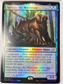 Keruga, the Macrosage - FOIL - Prerelease Promo - Magic the Gathering MTG Nice! - Image 1