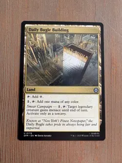 Daily Bugle Building - 179 - MTG: Spider-Man: Eternal-Legal - Common - Regular - Image 1