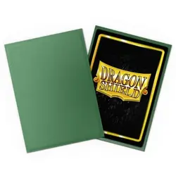 Dragon Shield Non-Glare Matte Forest Green Standard 100ct Sleeves - MTG Pokemon - Image 2