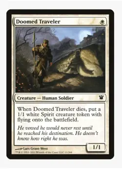 Doomed Traveler | Innistrad ISD | MTG | Pauper Aristocrats | Common | LP - Image 1