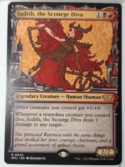 Judith, the Scourge Diva - Multiverse Legends - Magic the Gathering MTG Nice! - Image 1