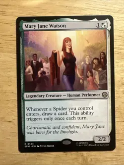 MTG Spider-Man R Mary Jane Watson #0134 - Image 1