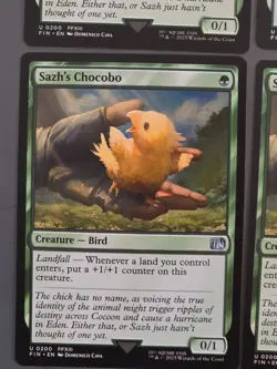 Lot of 5x Sazh's Chocobo U0200 Non Foil Final Fantasy MTG. NM. Never Played - Image 5