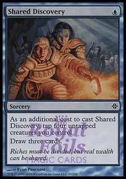 Shared Discovery 1x FOIL ROE MTG Rise of Eldrazi Common NM blue - Image 1