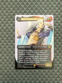 MTG Kuja, Genome Sorcerer #0399 Borderless Rare FINAL FANTASY (FIN) - Image 1