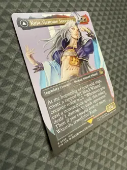 MTG Kuja, Genome Sorcerer #0399 Borderless Rare FINAL FANTASY (FIN) - Image 2