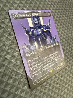 MTG Cecil, Dark Knight #0380 Borderless Rare FINAL FANTASY (FIN) - Image 2
