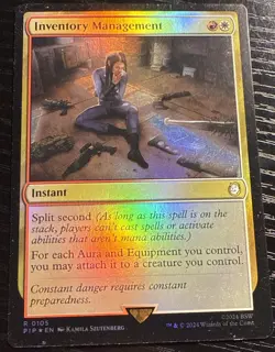 Inventory Management Foil - PIP 0105 - NM - MTG Magic - Image 1