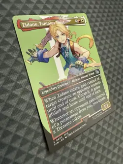 MTG Zidane, Tantalus Thief #0405 Borderless Uncommon FINAL FANTASY (FIN) - Image 2