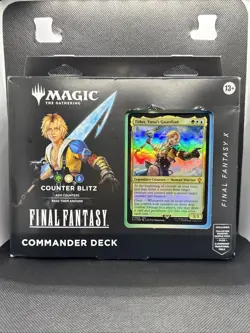 MtG Final Fantasy X Commander Deck Counter Blitz SEALED Magic The Gathering - Image 1