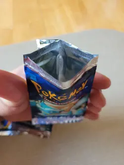 1999 Pokemon Base Set EMPTY Unlimited Booster Packs Charizard & Blastoise - Image 5