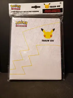 POKEMON 25TH ANNIVERSARY CELEBRATIONS FIRST PARTNER PIKACHU COLLECTOR'S BINDER - Image 2