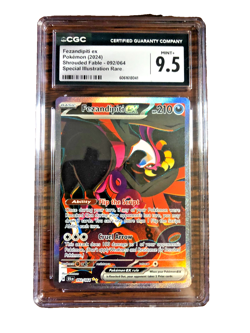 Fezandipiti EX SIR #092 - CGC MINT+ 9.5 - 2024 SV Shrouded Fable - Pokemon TCG - Image 1