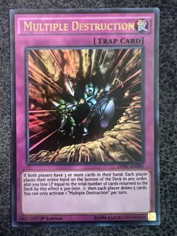 Yugioh Multiple Destruction DPBC-EN005 Ultra Rare 1st Edition NM - Image 1