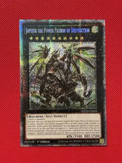 Yugioh! Jupiter the Power Patron of Destruction DOOD-EN044 Starlight Rare NM - Image 1
