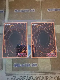 YUGIOH DESTRUCTION SWORDSMAN FUSION + KARMA OF THE DESTRUCTION SWORDSMAN 1ST NM - Image 2