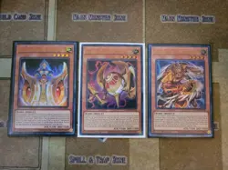 YUGIOH MUDORA THE SWORD ORACLE + AGIDO + KELDO MAMA ULTRA 1ST ED NM - Image 1