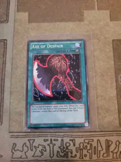 YUGIOH AXE OF DESPAIR BP01-EN067 STARFOIL UNLIMITED ED NM - Image 1