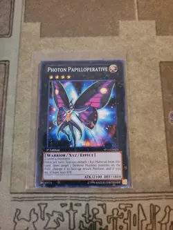 YUGIOH PHOTON PAPILLOPERATIVE SP14-EN025 STARFOIL 1ST ED NM - Image 1