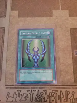 YUGIOH JAVELIN BEETLE PACT PP01-EN012 SECRET UNLIMITED ED NM - Image 1