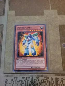 YUGIOH POWER GIANT BP02-EN091 MOSAIC RARE 1ST ED NM - Image 1