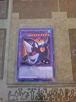YUGIOH FRIGHTFUR CRUEL WHALE ROTD-EN039 COMMON 1ST ED NM - Image 1