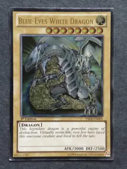 Blue-Eyes White Dragon 1st Edition Ultra Rare Yu-Gi-Oh card - Image 2