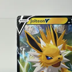 Jolteon V SWSH151 Prize Pack Series 1 League Stamped English Pokemon Card - Image 2