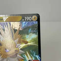 Jolteon V SWSH151 Prize Pack Series 1 League Stamped English Pokemon Card - Image 3