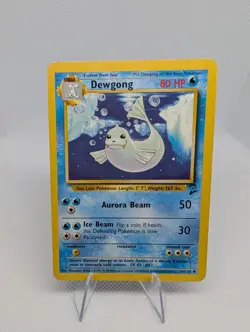 Dewgong 36/130 Base Set 2 Uncommon Pokemon Card WTC Vintage HP - Image 1