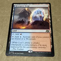 Magic The Gathering - Riverpyre Verge - Aetherdrift - Rare Card Free Shipping - Image 1