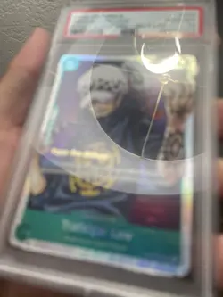 TRAFALGAR LAW ST02-009 SR SUPER PRE-RELEASE PSA 10 GEM MINT, 2022 ONE PIECE CARD - Image 3