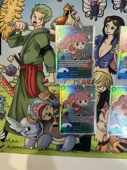 X4 Full Playset One Piece Card Game TCG Perona OP12-034 SR M/NM Condition - Image 2