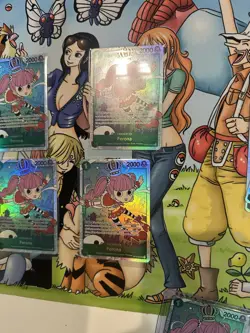 X4 Full Playset One Piece Card Game TCG Perona OP12-034 SR M/NM Condition - Image 4