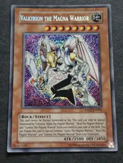 Valkyrion the Magna Warrior" Yu-Gi-Oh! trading card - Image 1