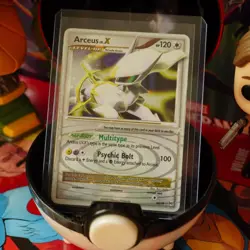 Pokemon TCG Arceus LV.X Holo Rare Card 96/99 - Image 1
