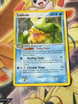Pokemon Card Ludicolo EX Deoxys Holo Rare 10/107 Near Mint - Image 1
