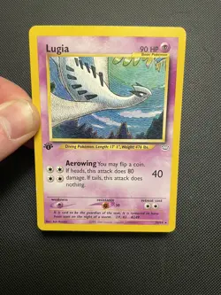 Pokemon Lugia 20/64 1st Edition Neo Revelation WOTC Vintage Rare Card - Image 1