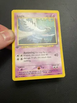 Pokemon Lugia 20/64 1st Edition Neo Revelation WOTC Vintage Rare Card - Image 2