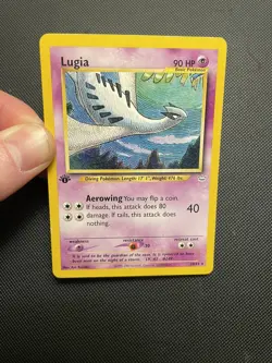 Pokemon Lugia 20/64 1st Edition Neo Revelation WOTC Vintage Rare Card - Image 4