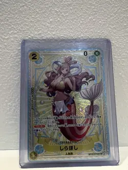 Shirahoshi EB01-057 SP Parallel A Fist of Divine Speed Japanese ONE PIECE Card - Image 1