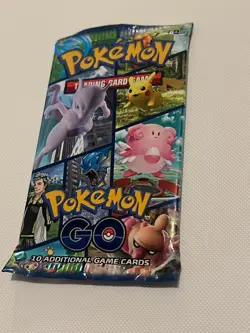 Pokemon GO Booster Pack Pokemon TCG New Factory Sealed English 10 Cards MINT - Image 1